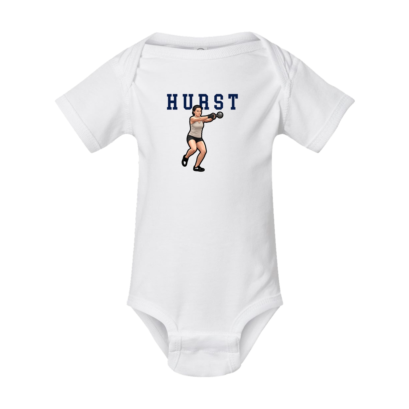 Baby Onesie — Shirsey in White