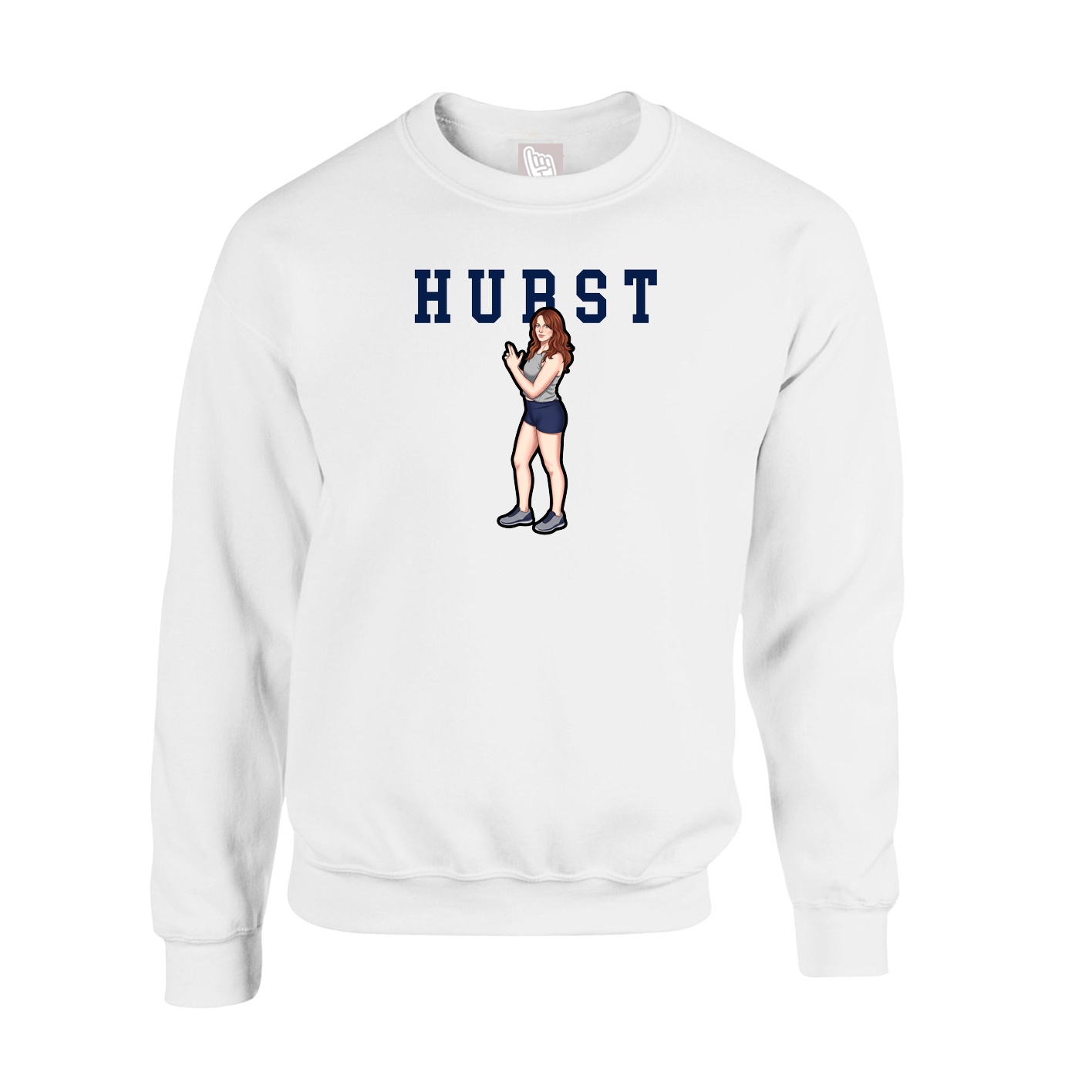 Fleece Crew — Shirsey in White