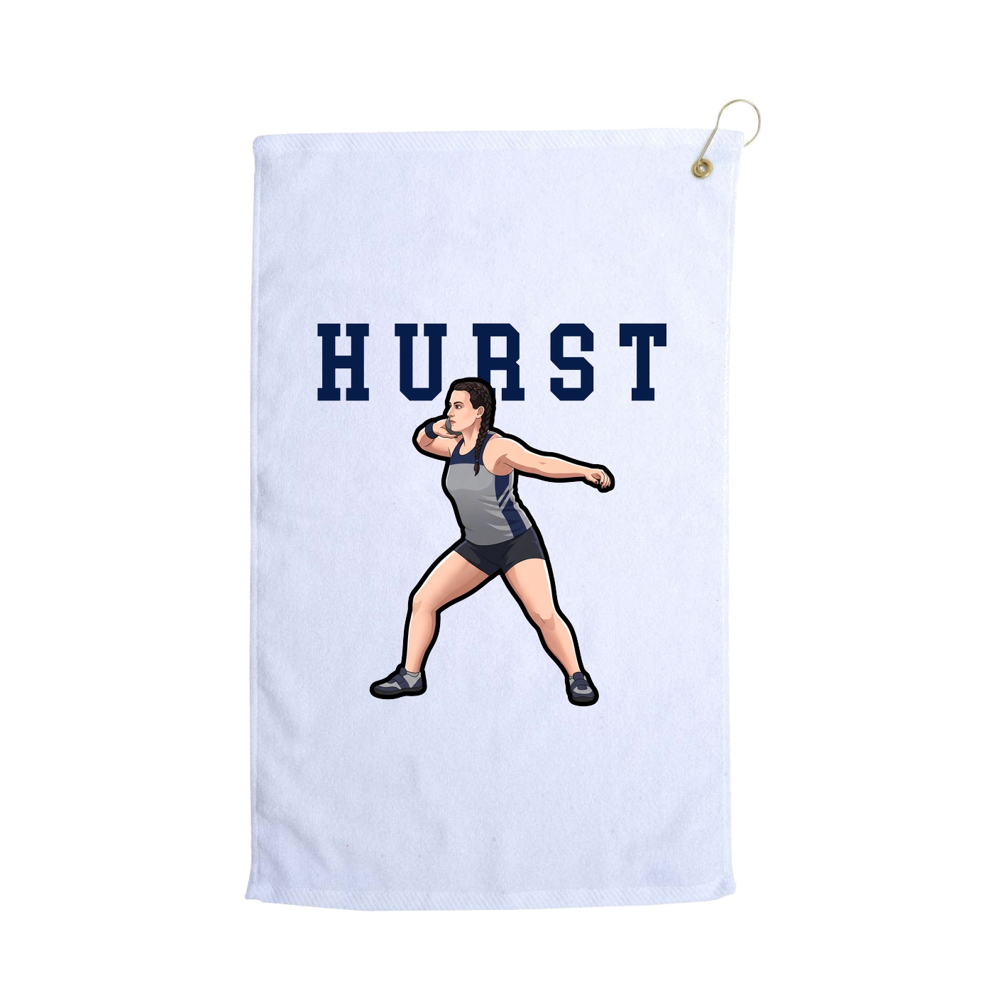 Golf Towel — Shirsey in White