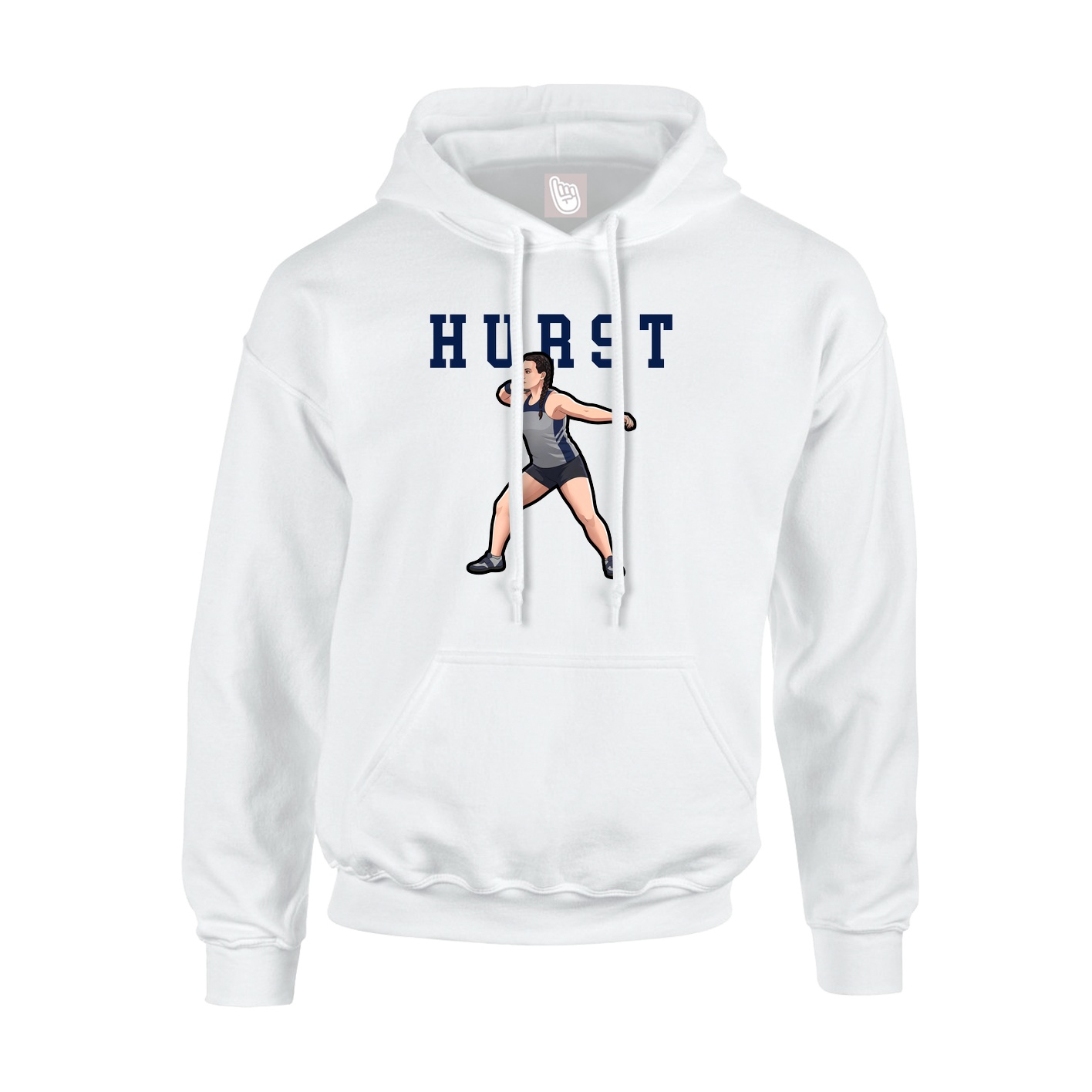 Youth Hoodie — Shirsey in White