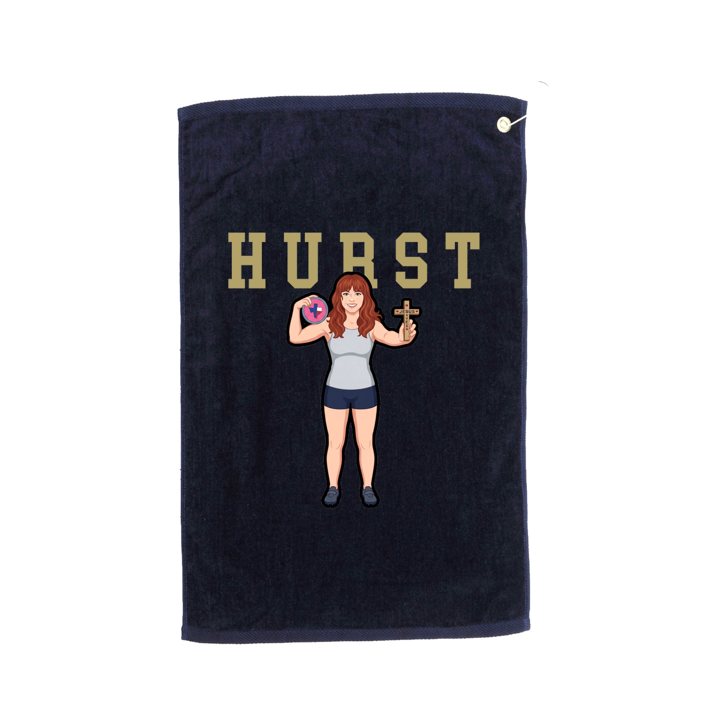 Golf Towel — Shirsey in Navy