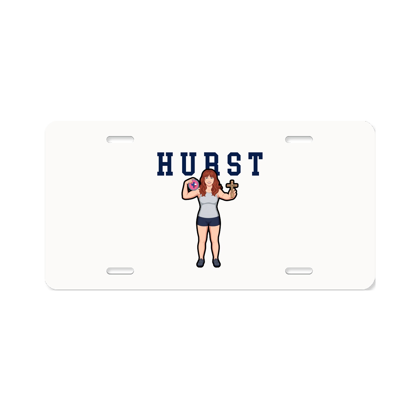 License Plate — Shirsey in Classic