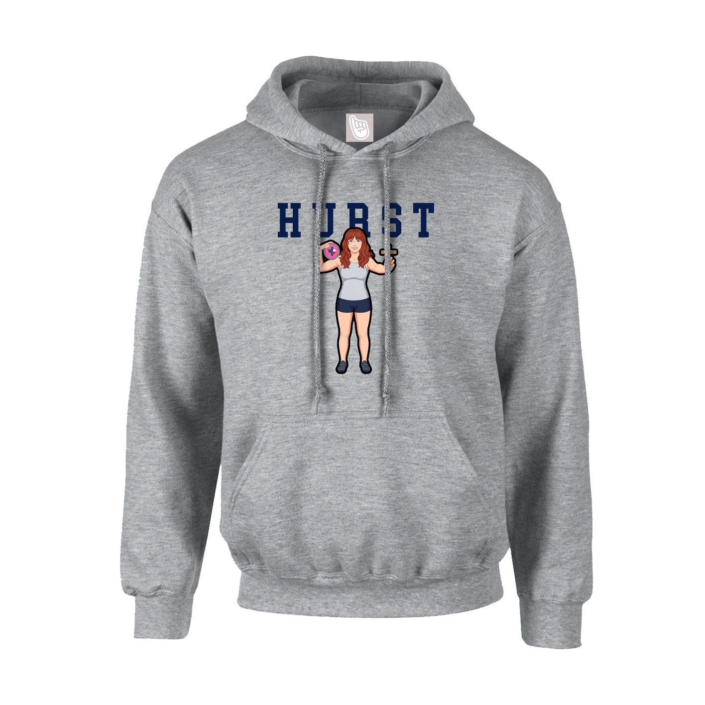 Youth Hoodie — Shirsey in Grey