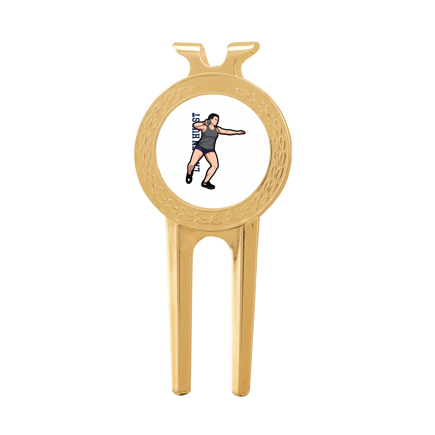 Divot Tool with Ball Marker — Name Vertical in Classic