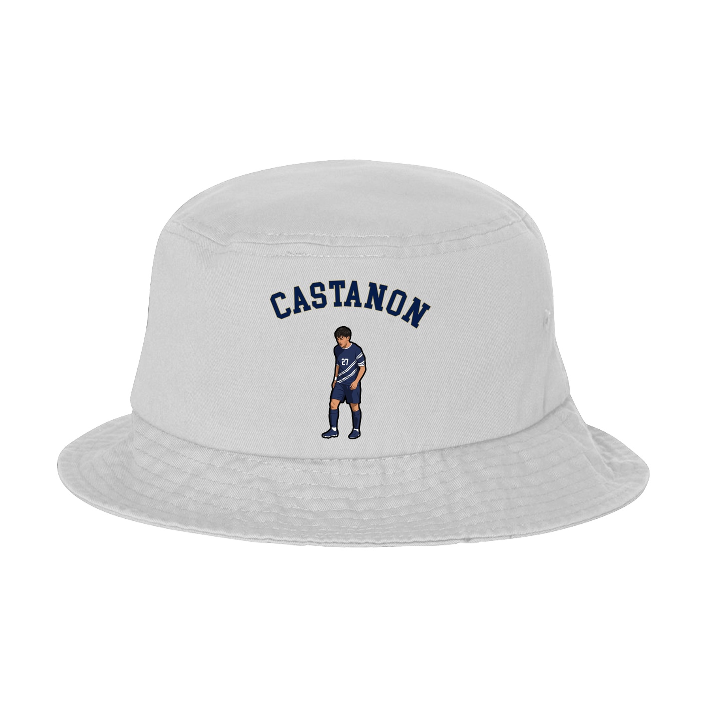 Bucket Cap — Shirsey Arch in White
