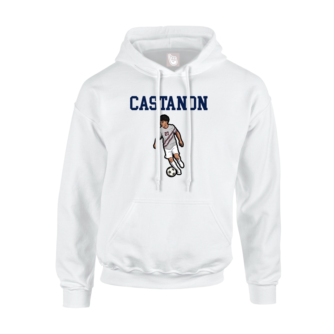 Youth Hoodie — Shirsey in White
