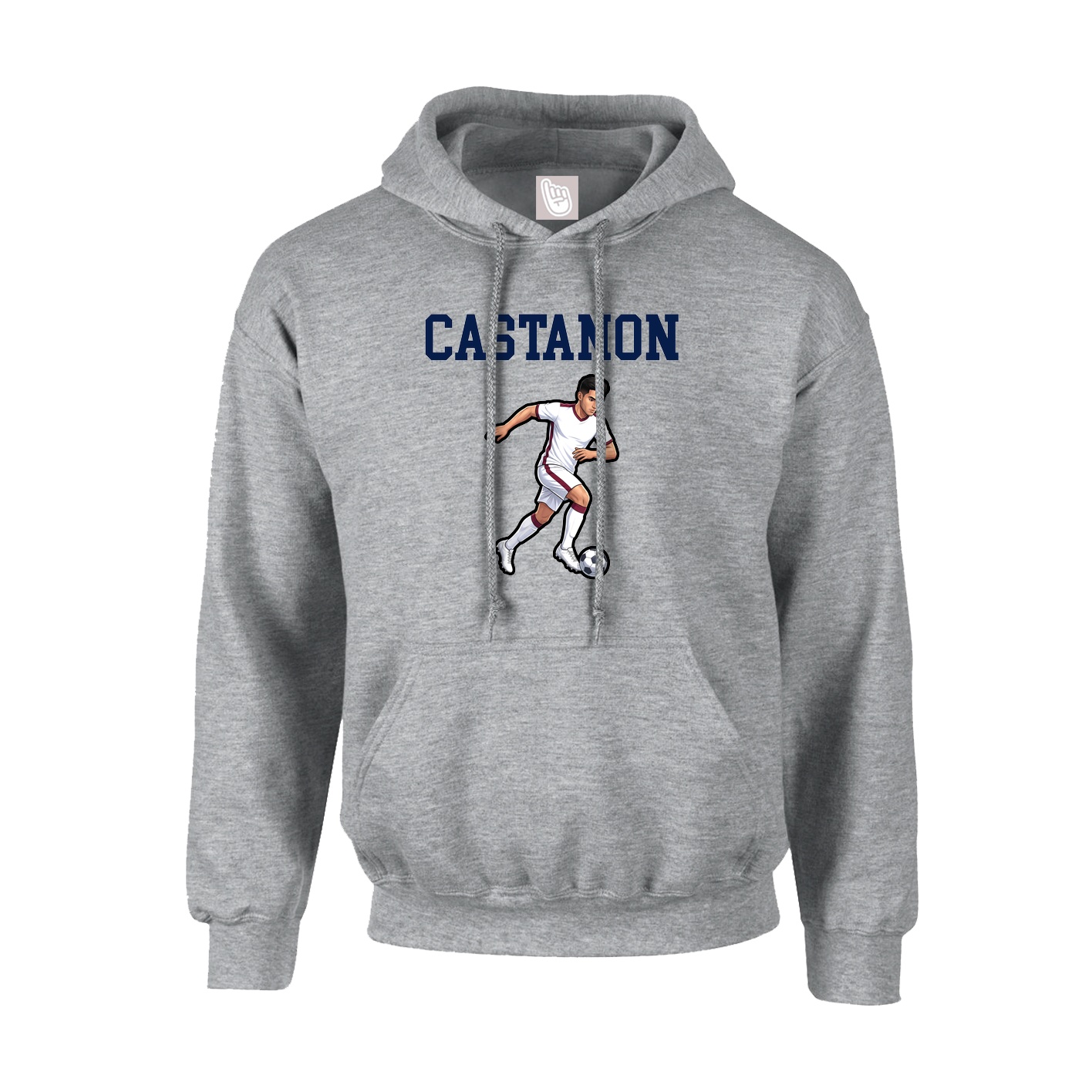 Hoodie — Shirsey in Grey