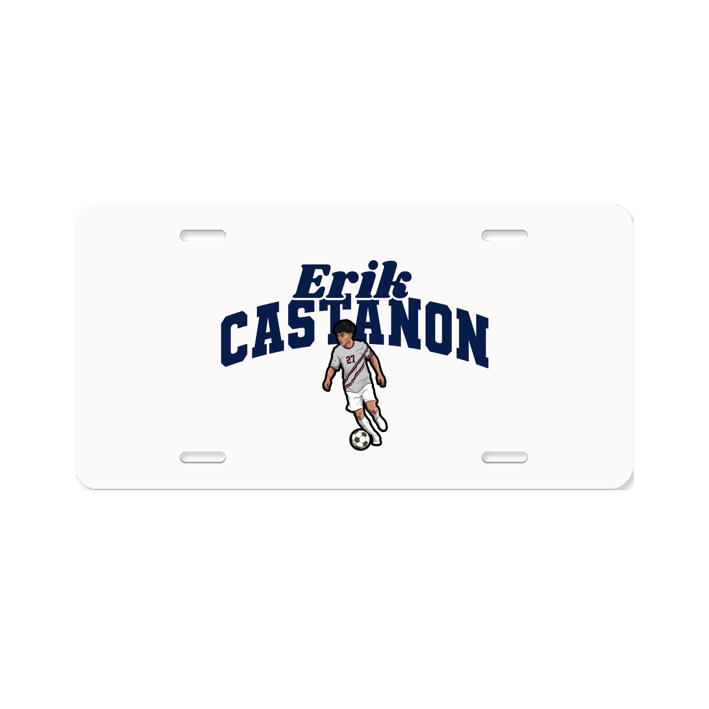License Plate — Signature Arch in Classic