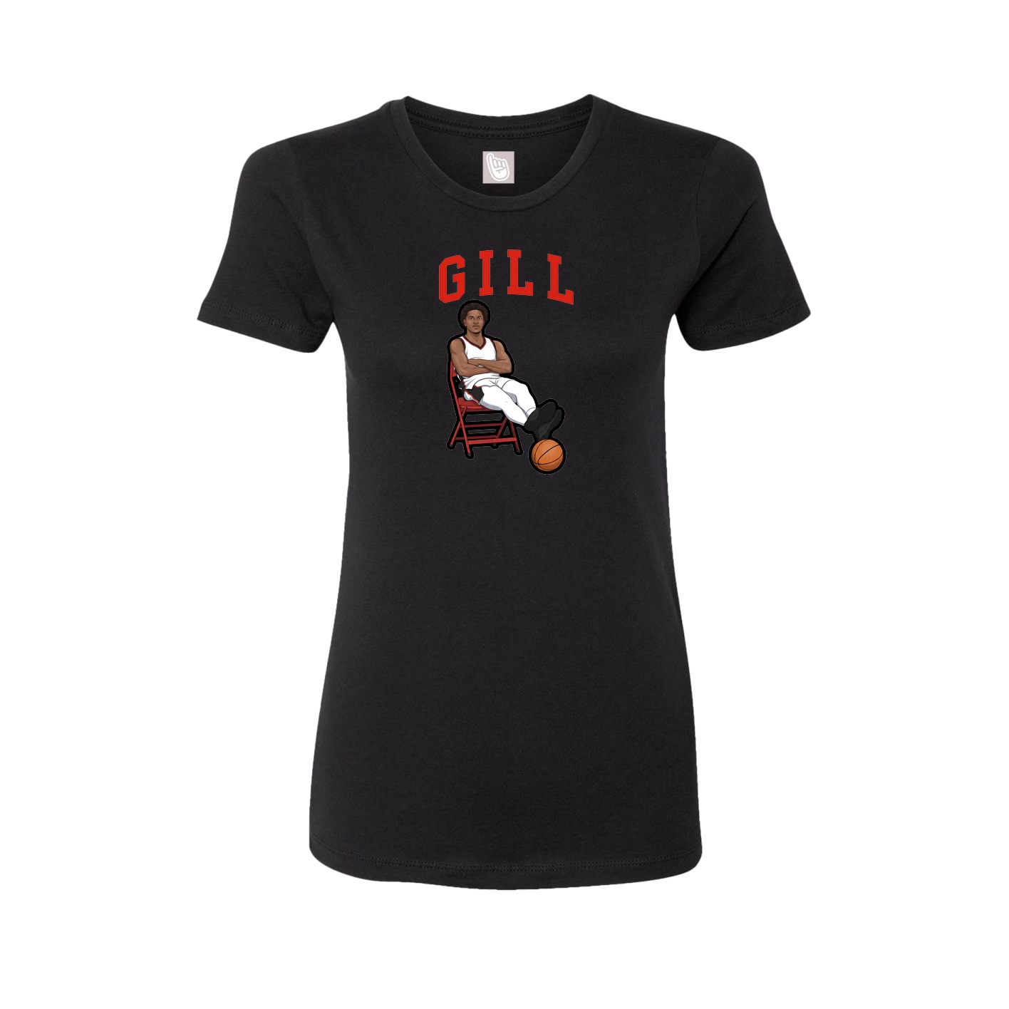 Fitted Women's Tee — Shirsey in Black