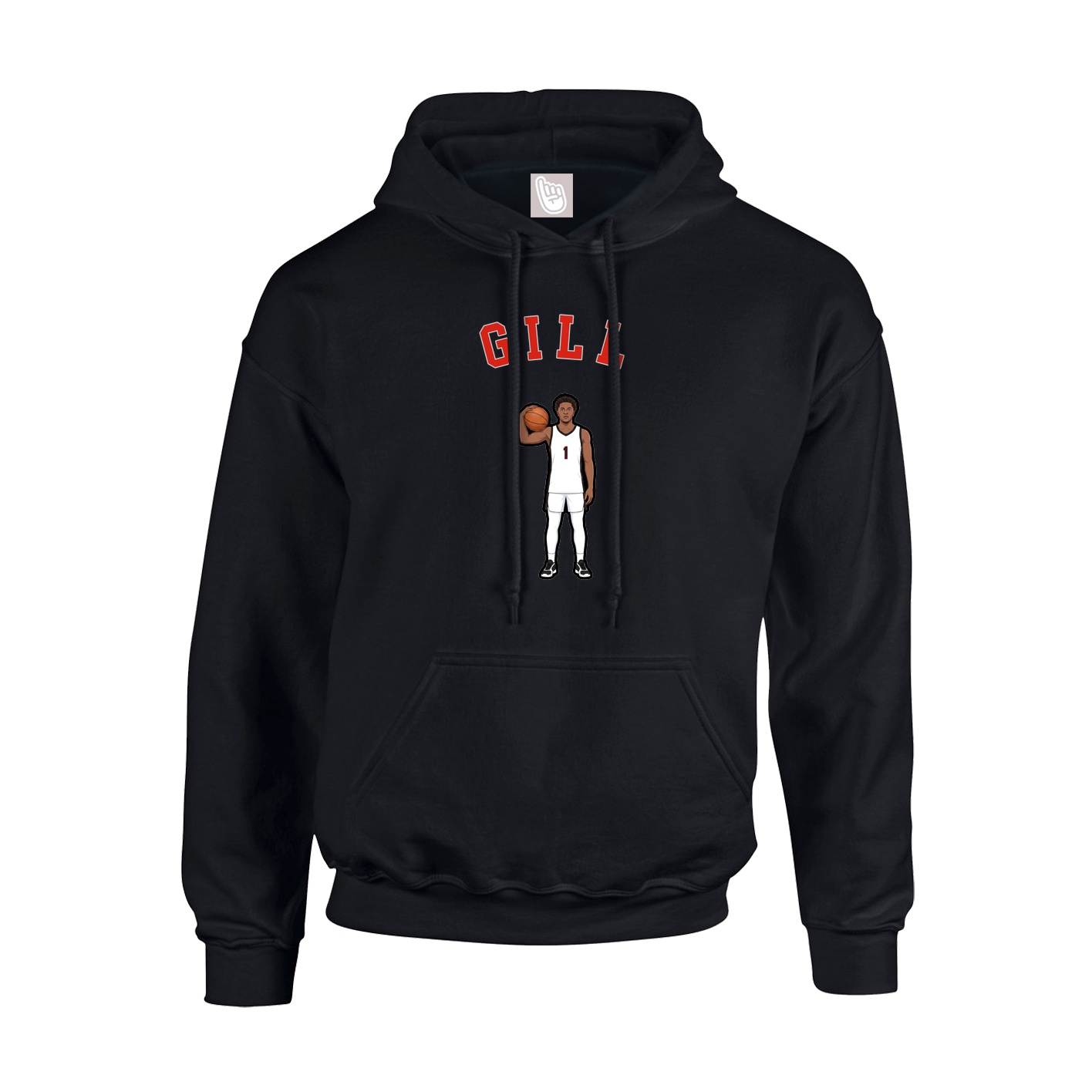 Youth Hoodie — Shirsey Arch in Black