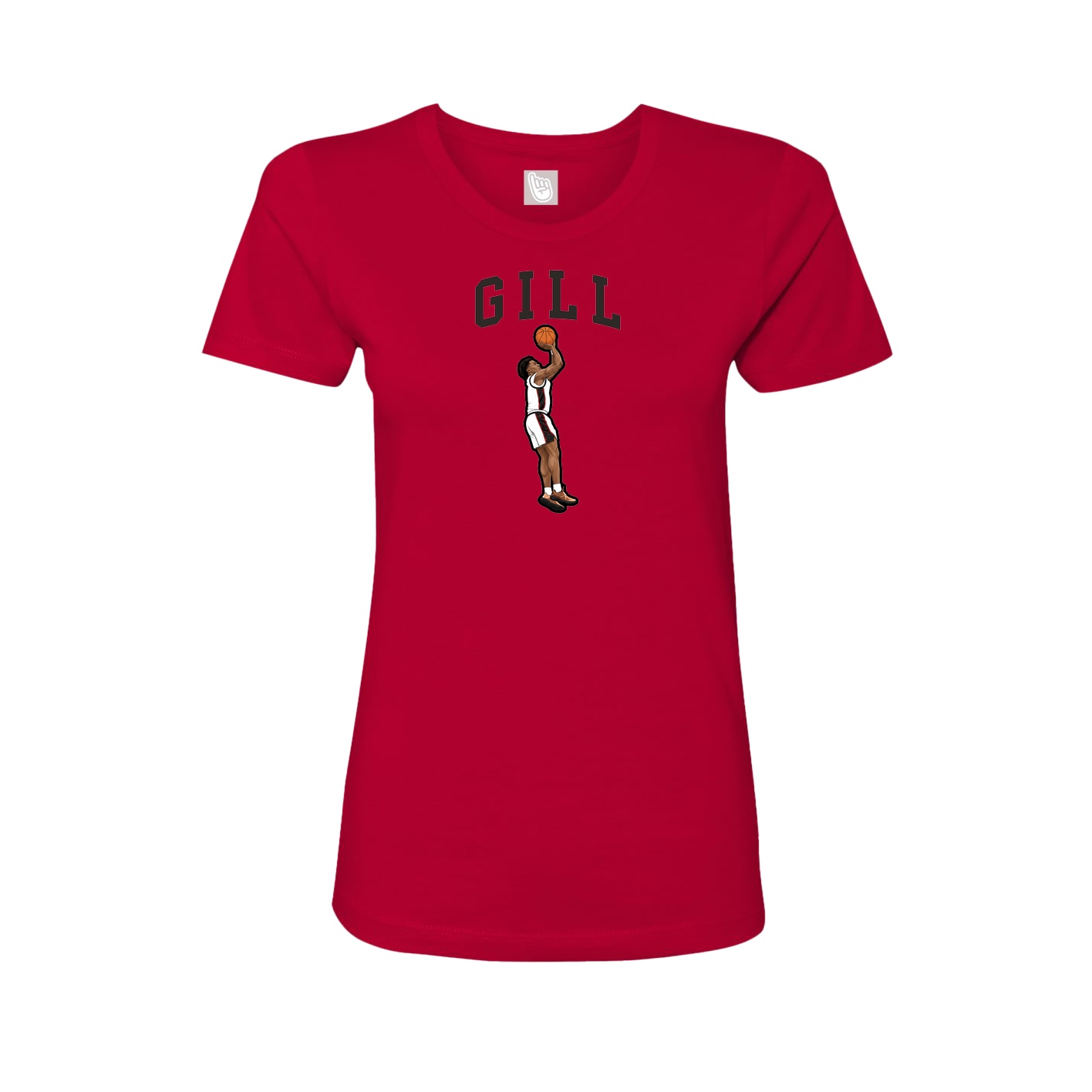 Fitted Women's Tee — Shirsey in Red