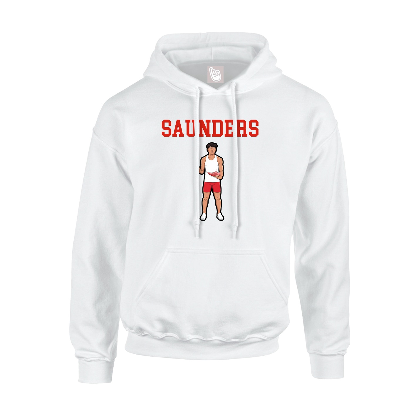 Hoodie — Shirsey in White