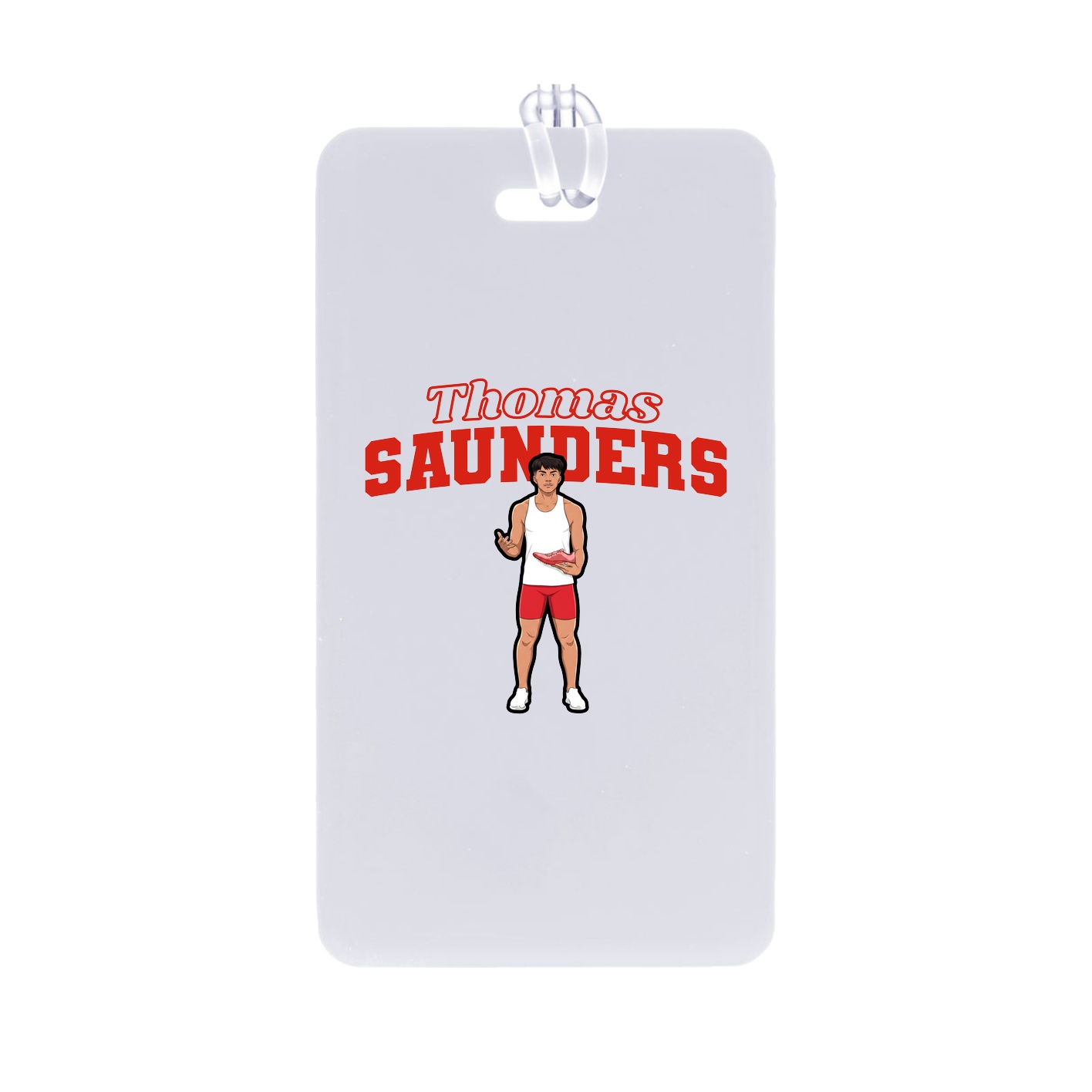 Bag Tag — Name Arch in Classic