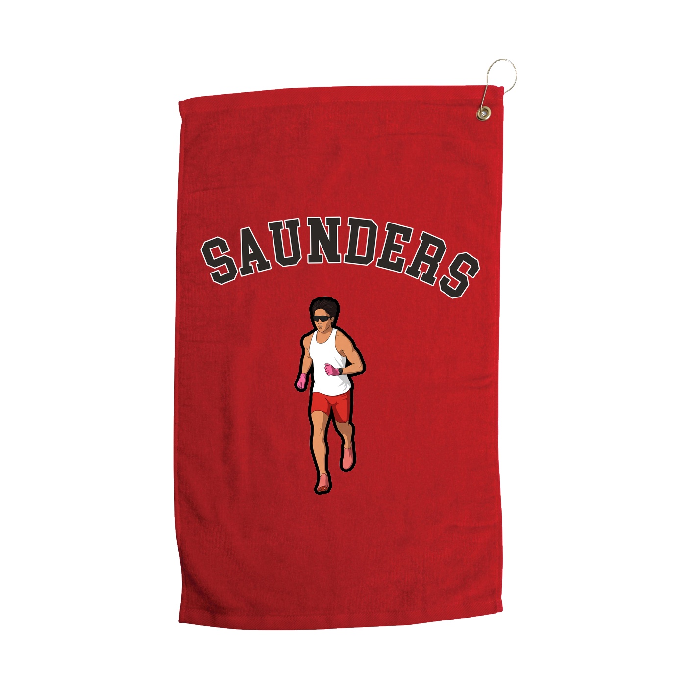 Golf Towel — Shirsey Arch in Red