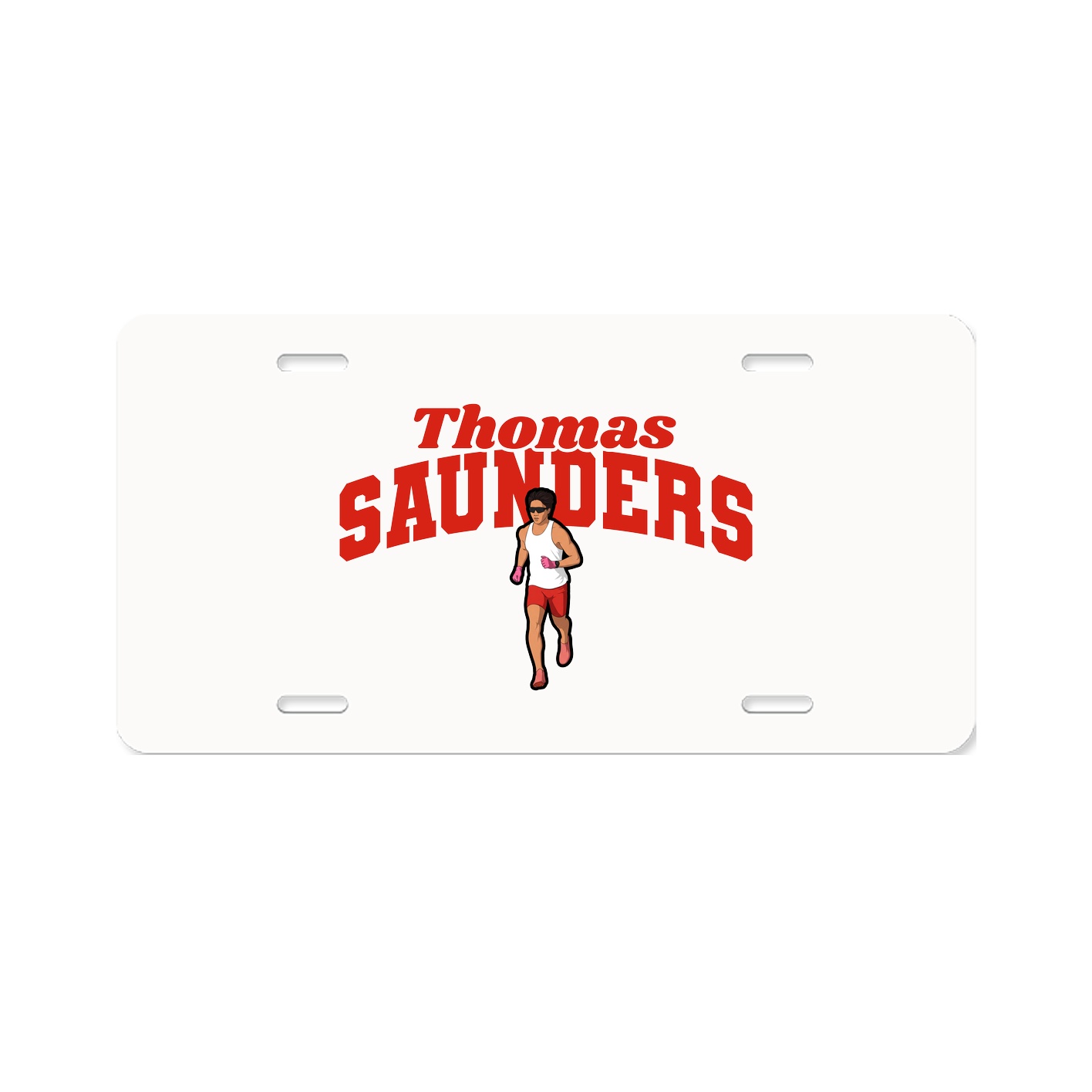 License Plate — Signature Arch in Classic