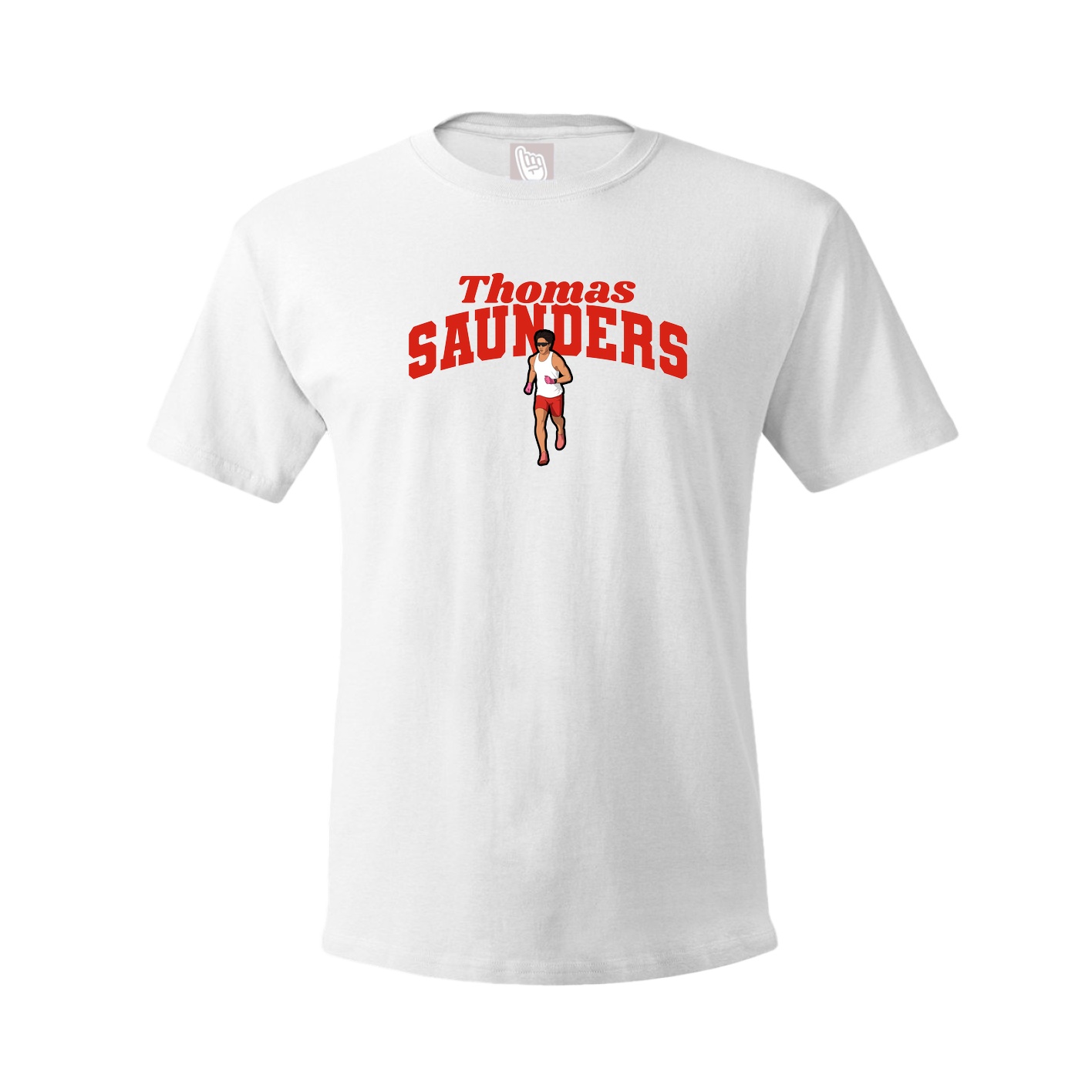Youth Tee — Signature Arch in White