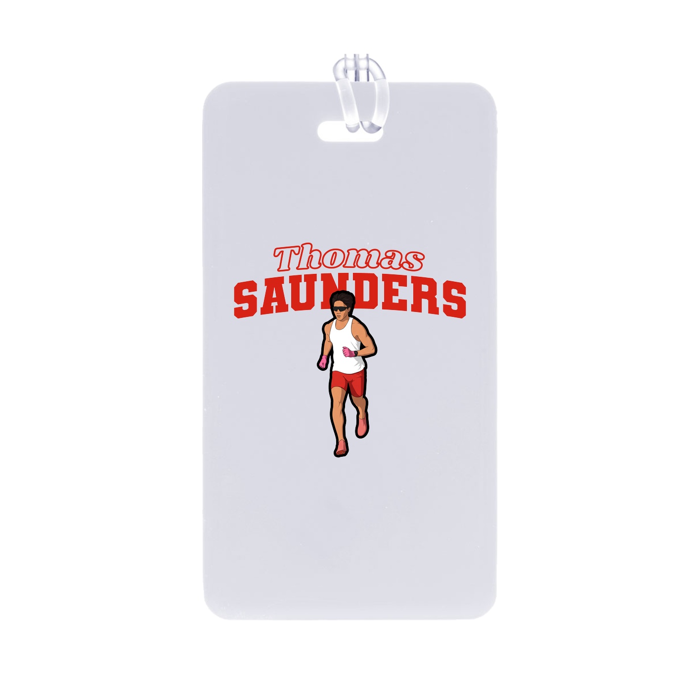 Bag Tag — Name Arch in Classic