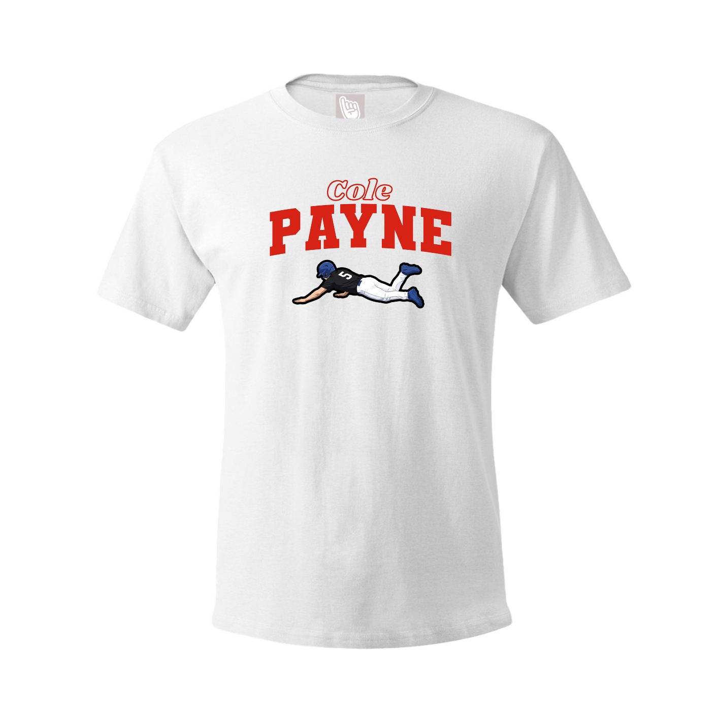 Tee — Name Arch in White