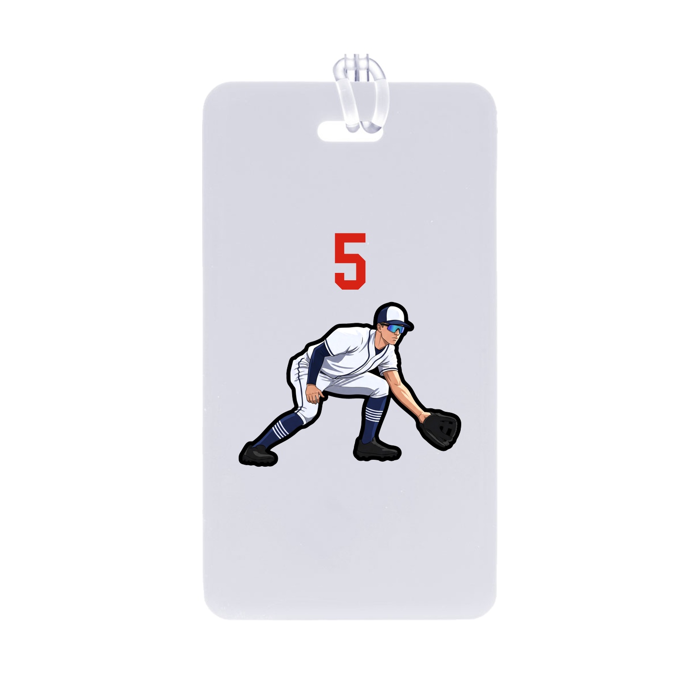 Bag Tag — Number Top in Classic