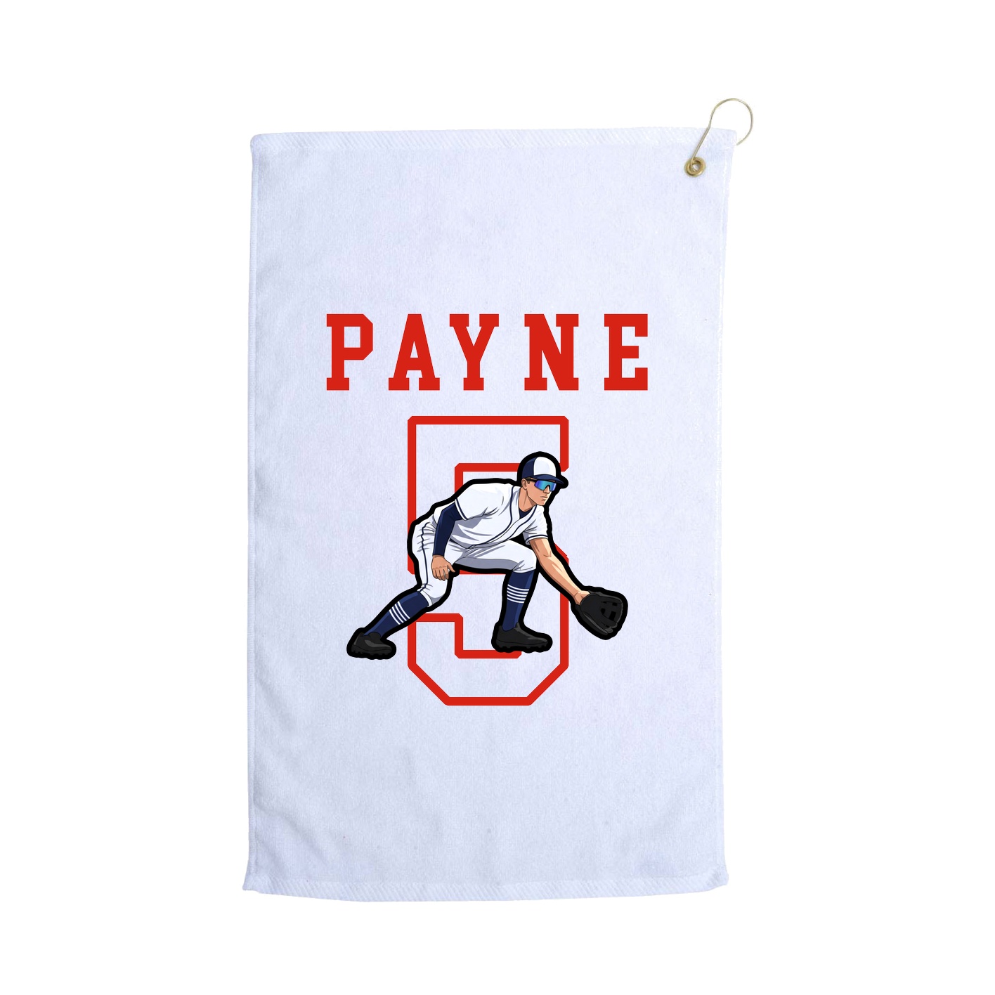 Golf Towel — Shirsey in White