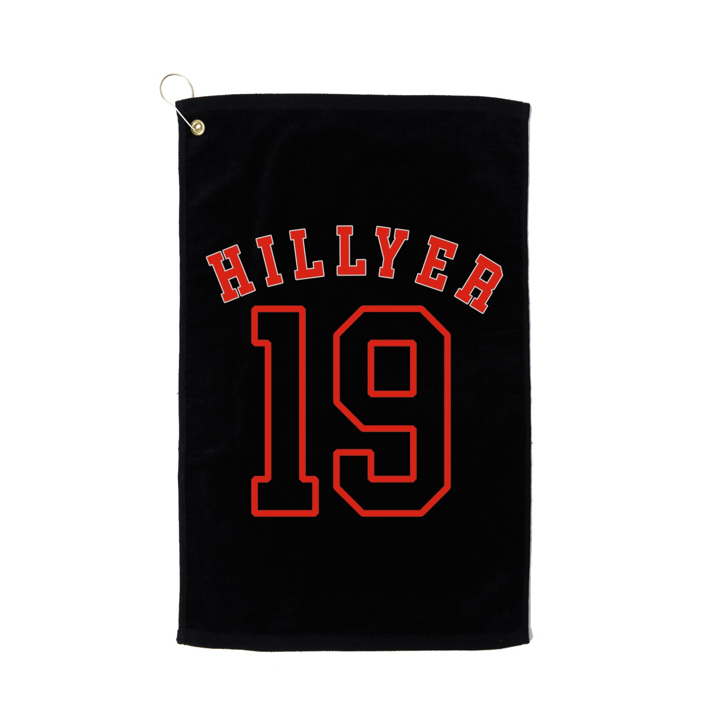 Golf Towel — Shirsey Arch in Black