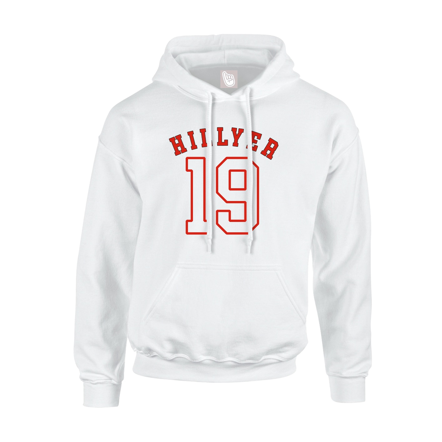 Hoodie — Shirsey Arch in White
