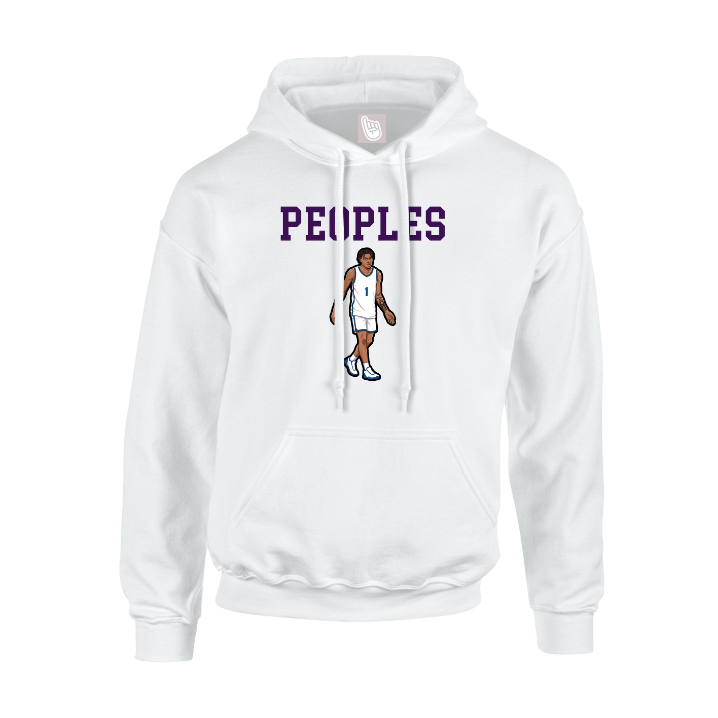 Youth Hoodie — Shirsey in White
