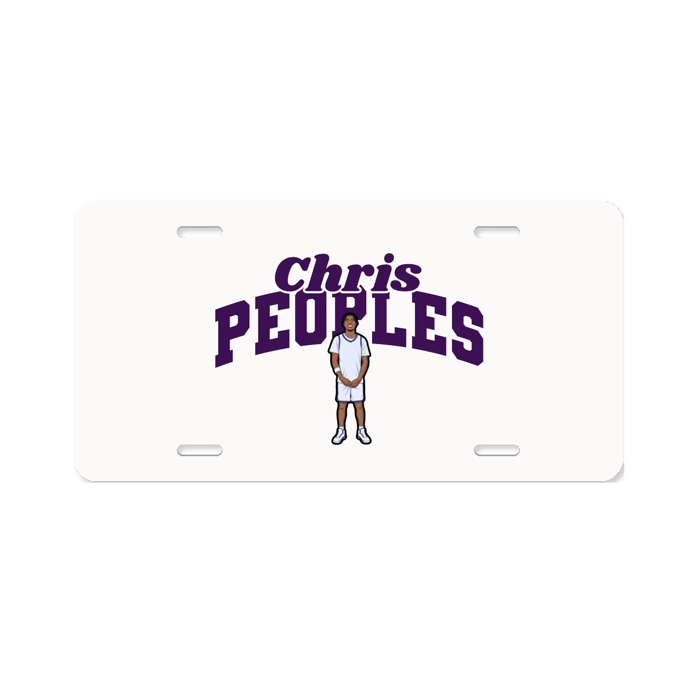 License Plate — Signature Arch in Classic
