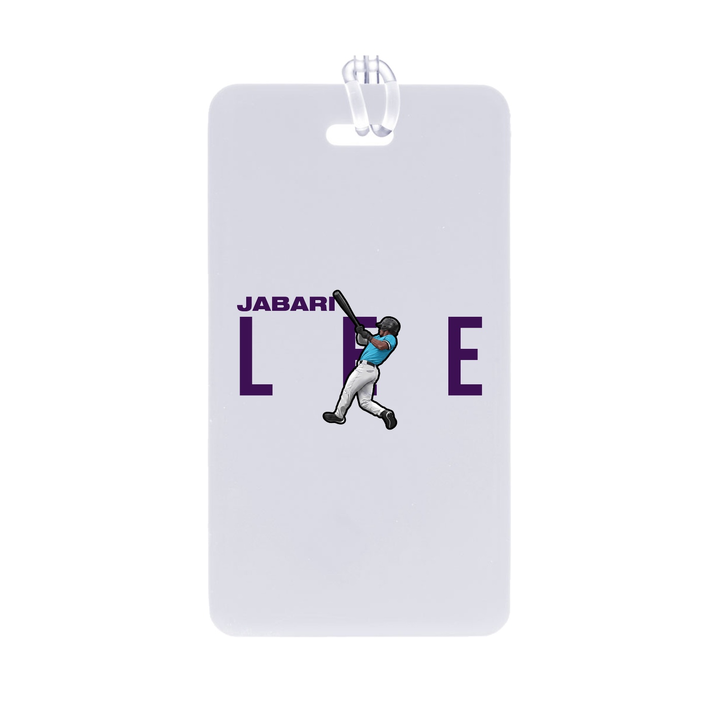 Bag Tag — Player Name in Classic