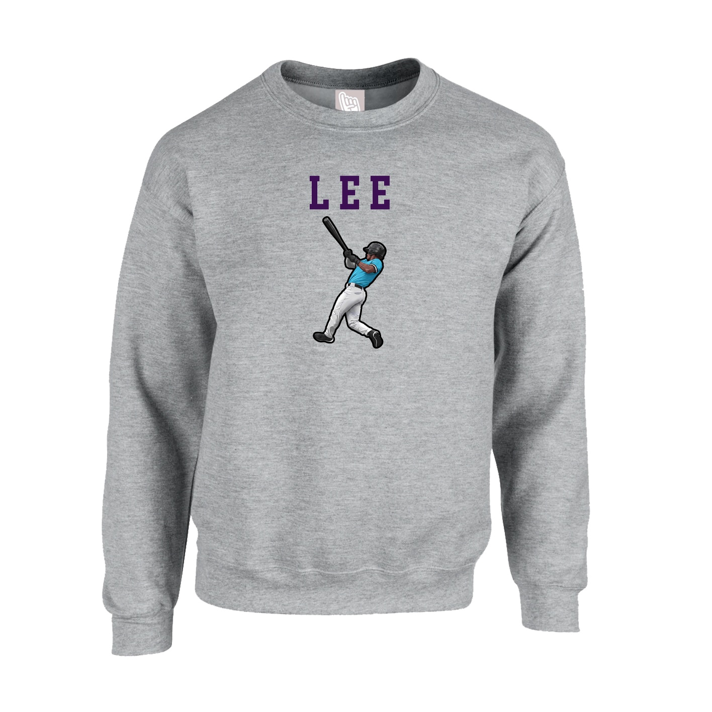 Fleece Crew — Shirsey in Grey