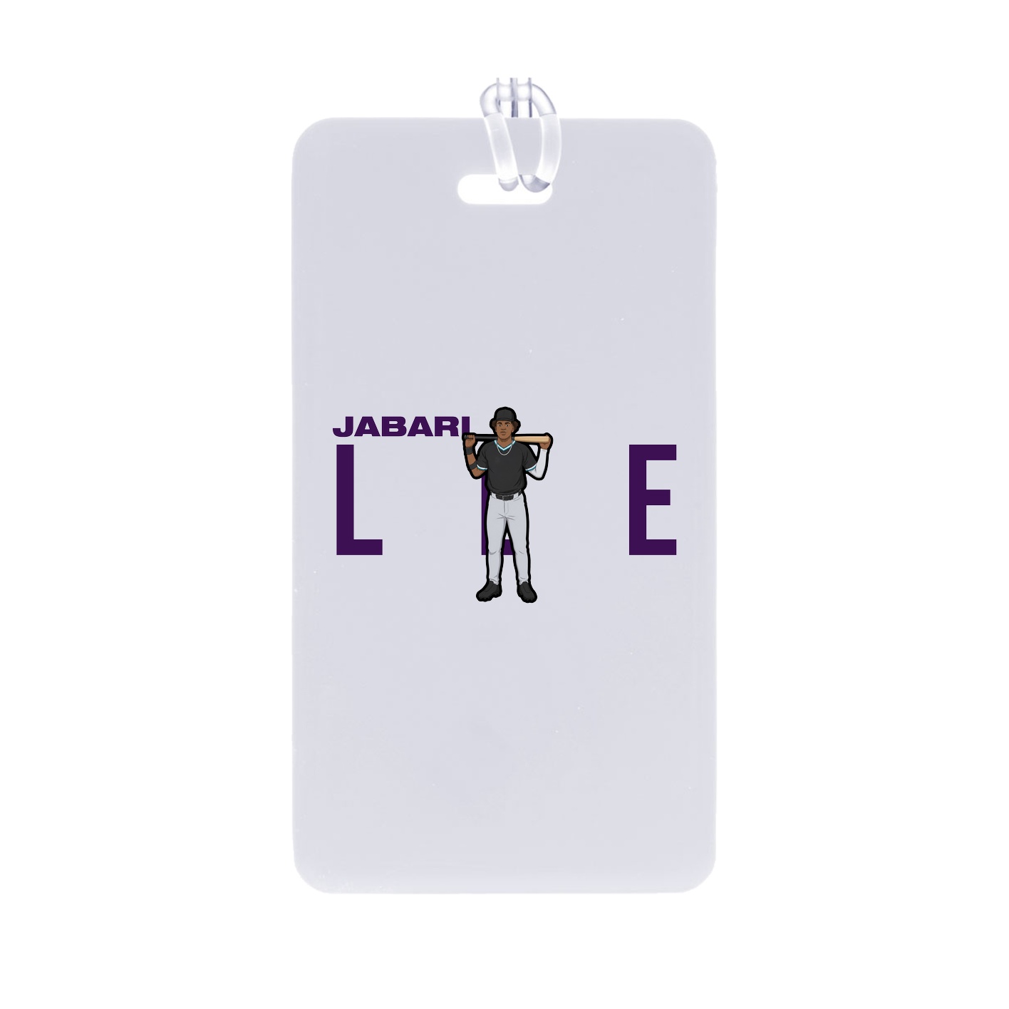 Bag Tag — Player Name in Classic