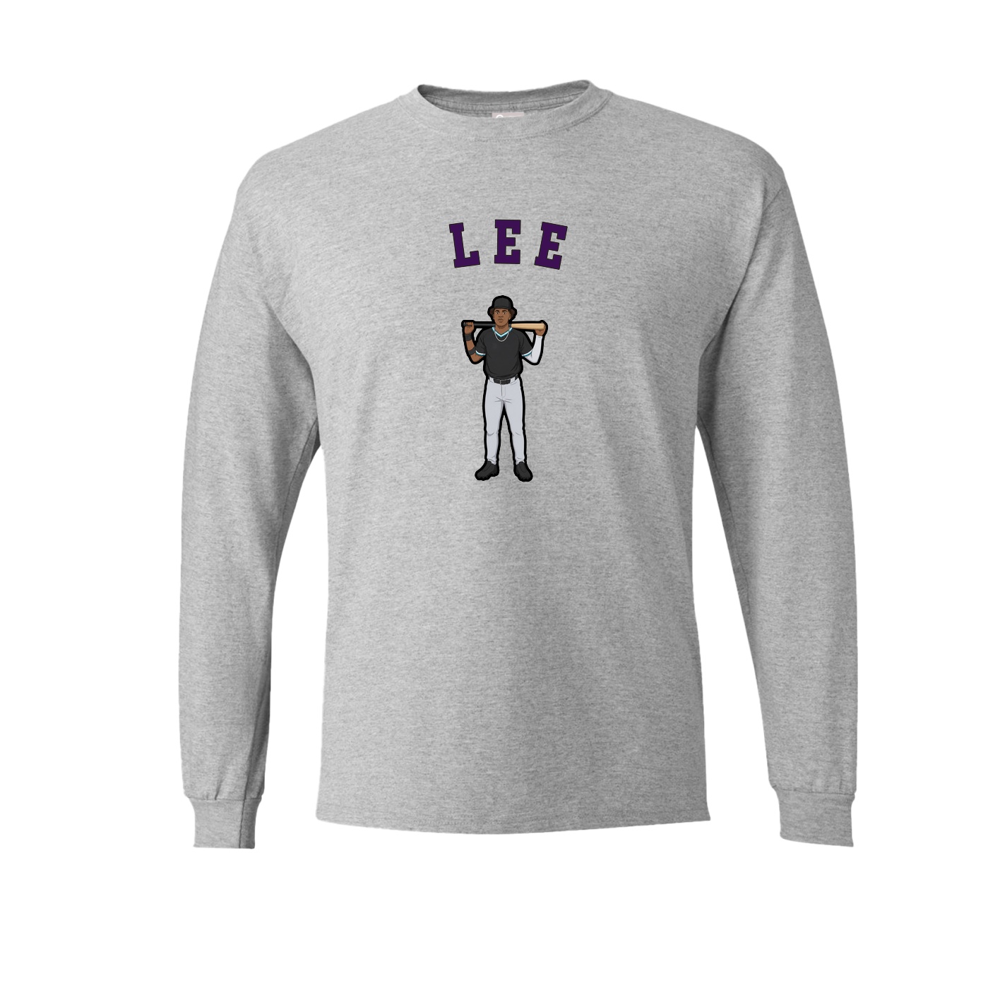 Long Sleeve Tee — Shirsey Arch in Grey