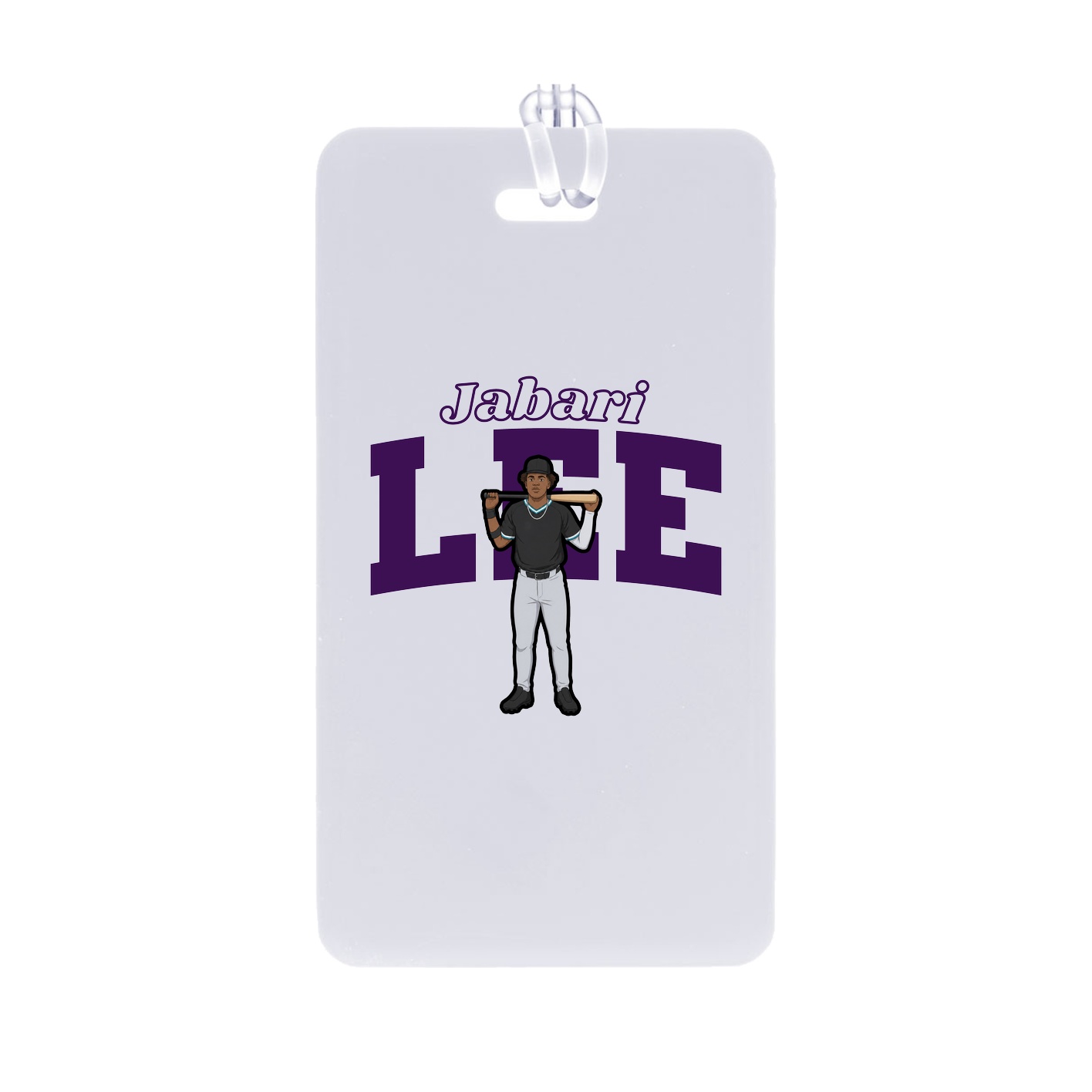 Bag Tag — Name Arch in Classic