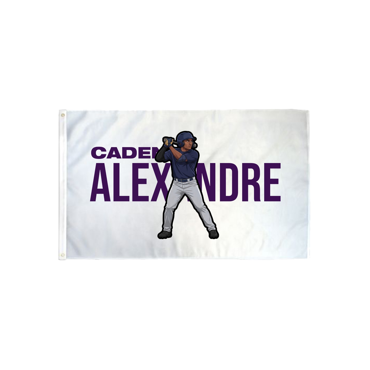 3x5 Flag — Player Name in Classic