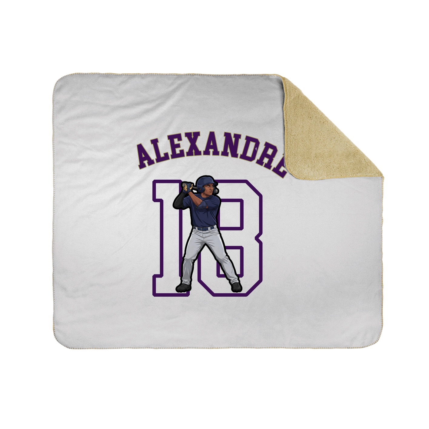Throw Blanket — Shirsey Arch in White