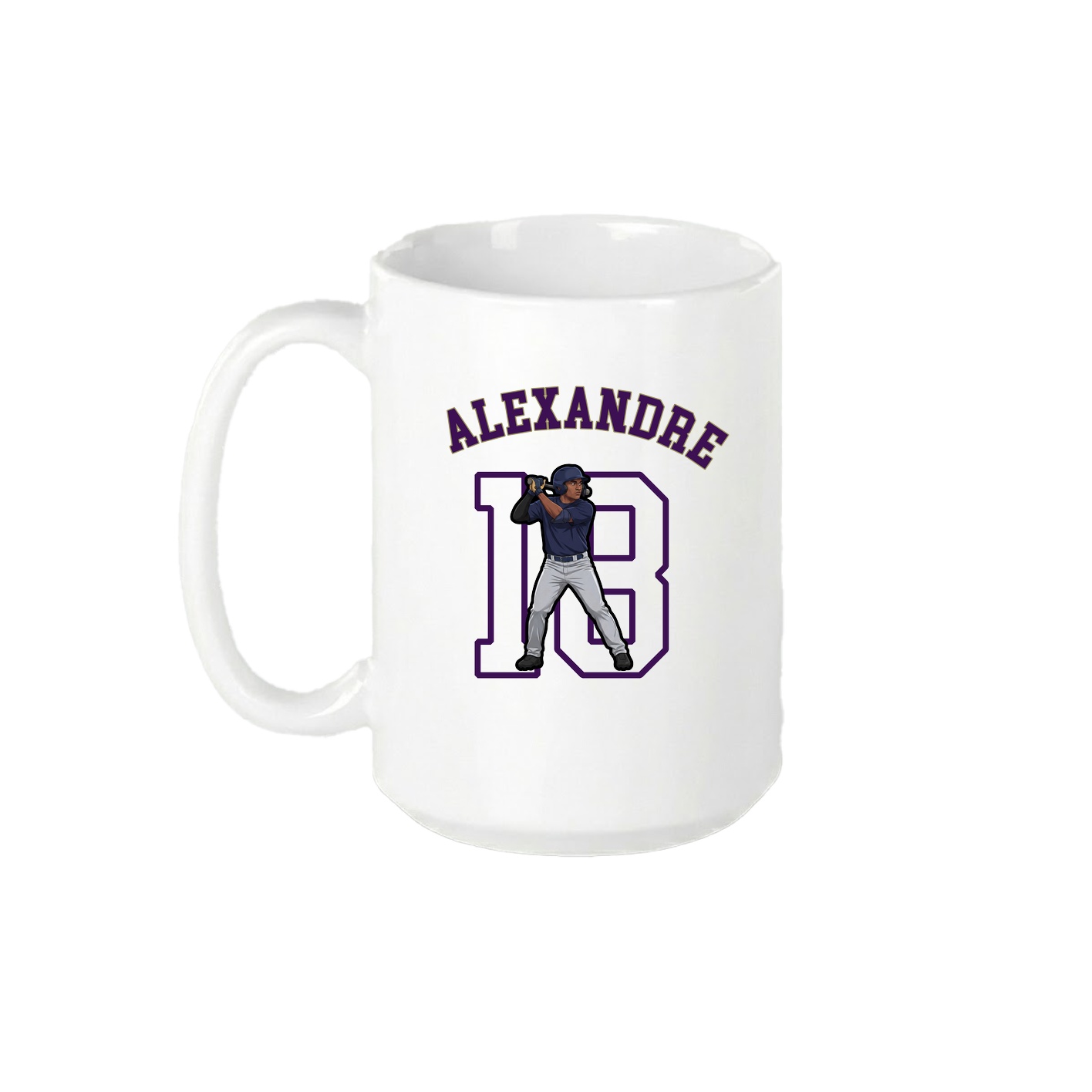 15oz Coffee Mug — Shirsey Arch in White