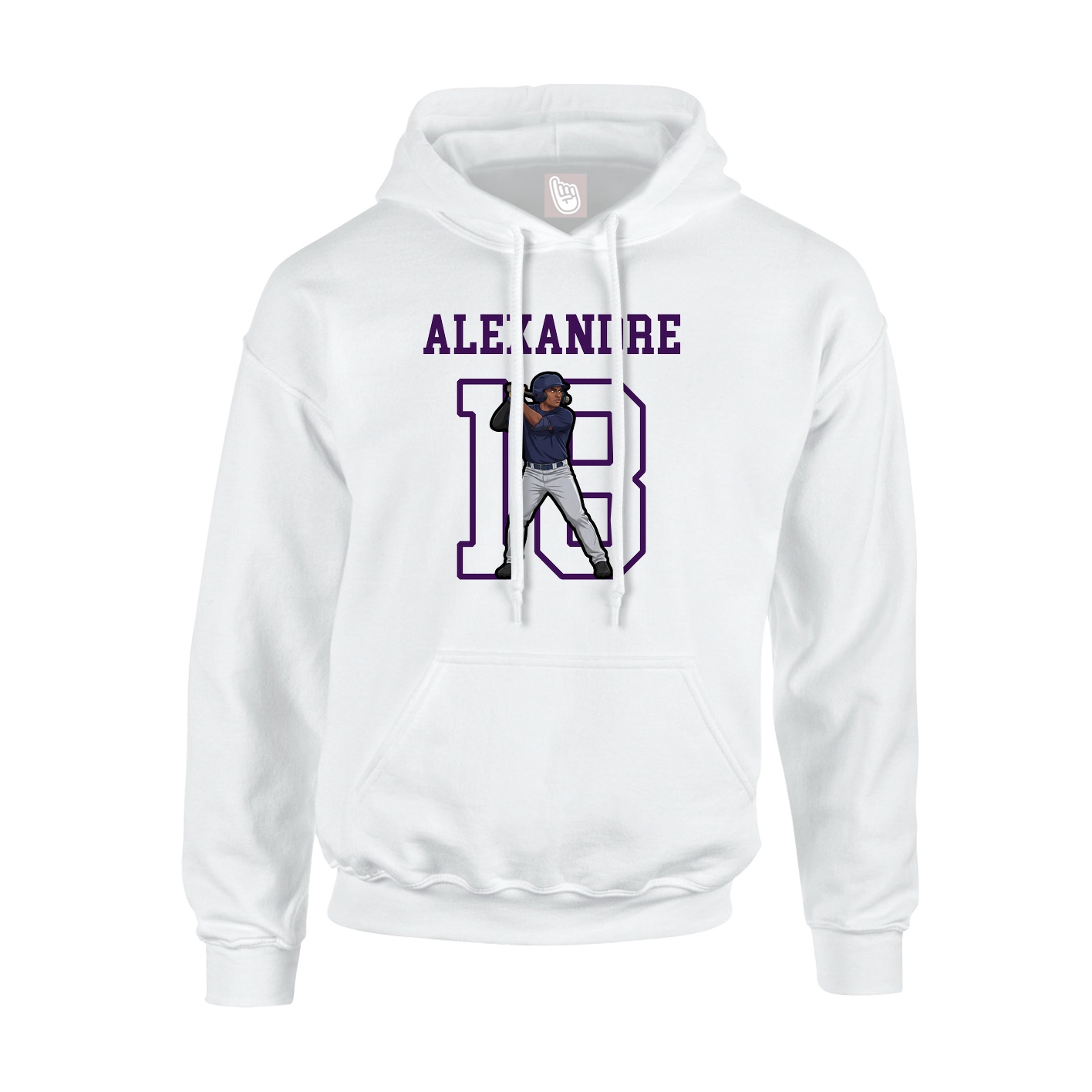 Youth Hoodie — Shirsey in White