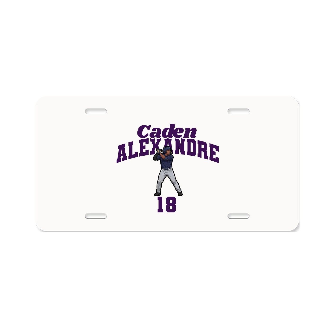 License Plate — Signature Arch in Classic