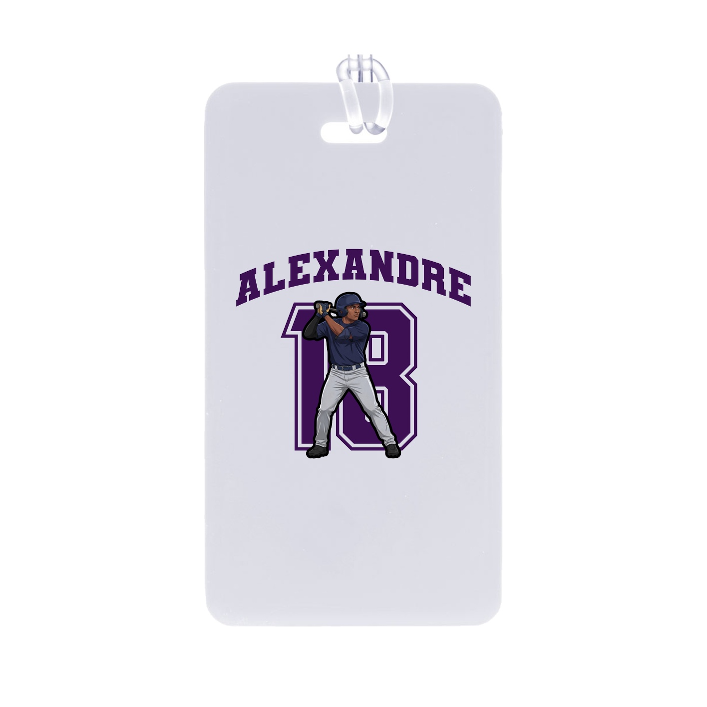 Bag Tag — Number in Classic