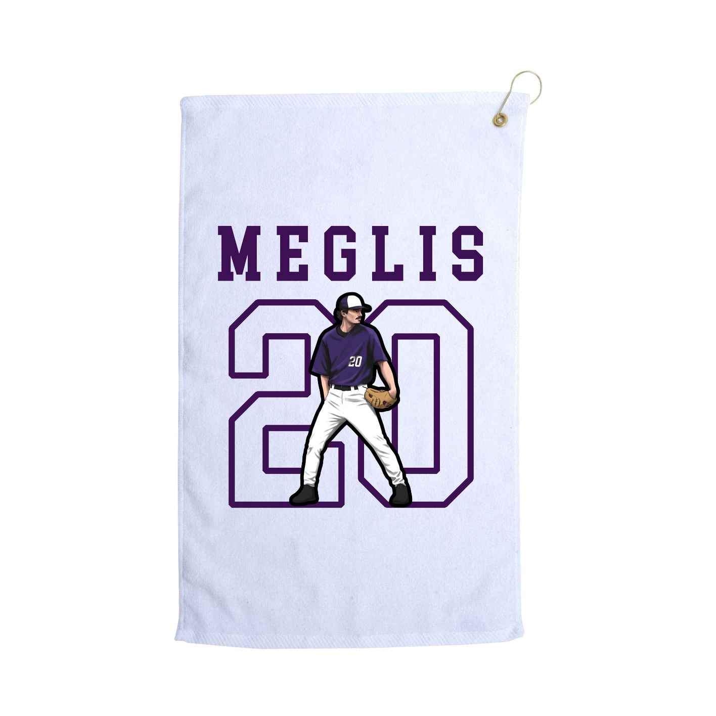 Golf Towel — Shirsey in White