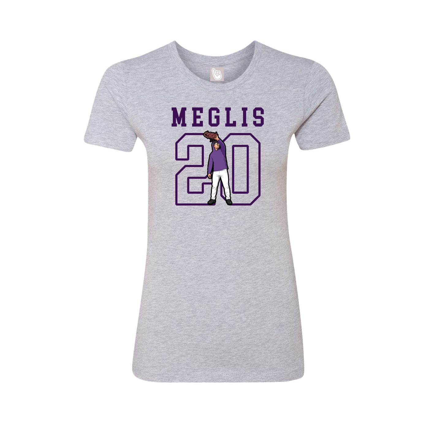 Fitted Women's Tee — Shirsey in Grey