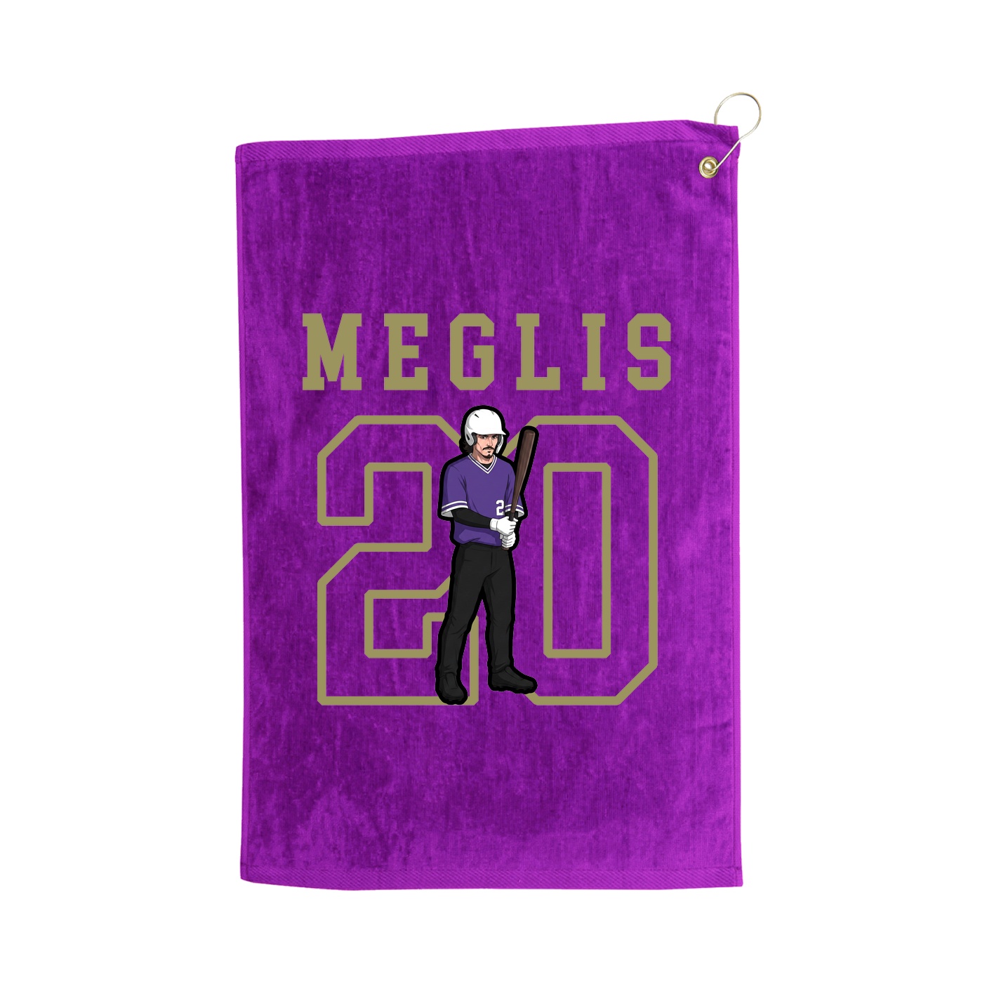 Golf Towel — Shirsey in Purple