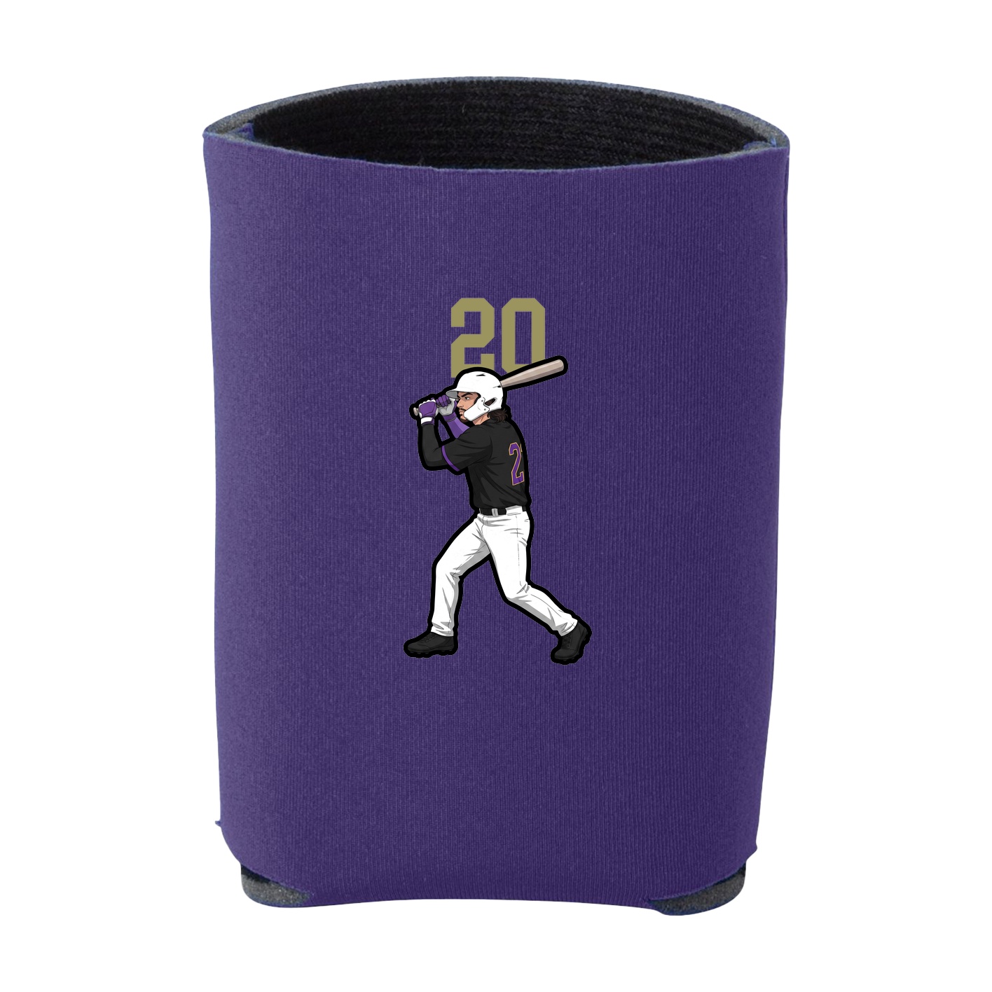 Can Holder — Number Top in Purple