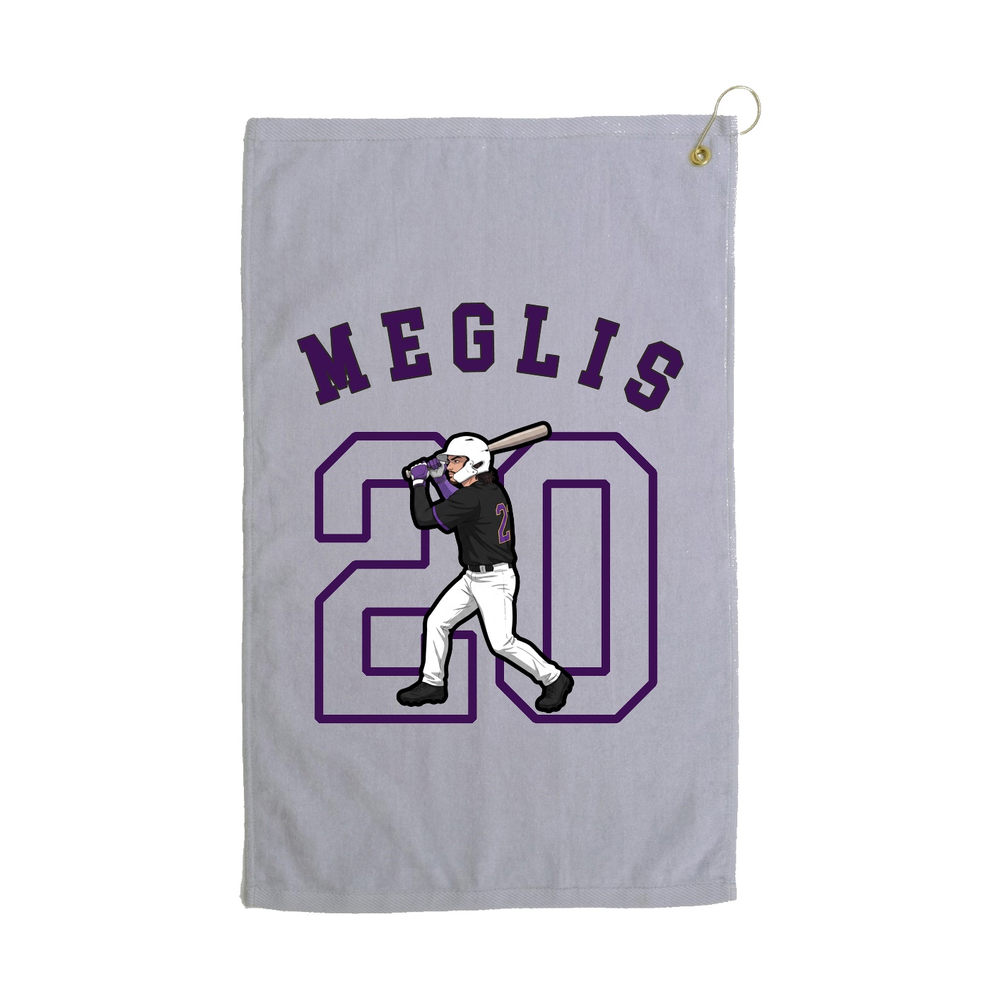 Golf Towel — Shirsey Arch in Grey