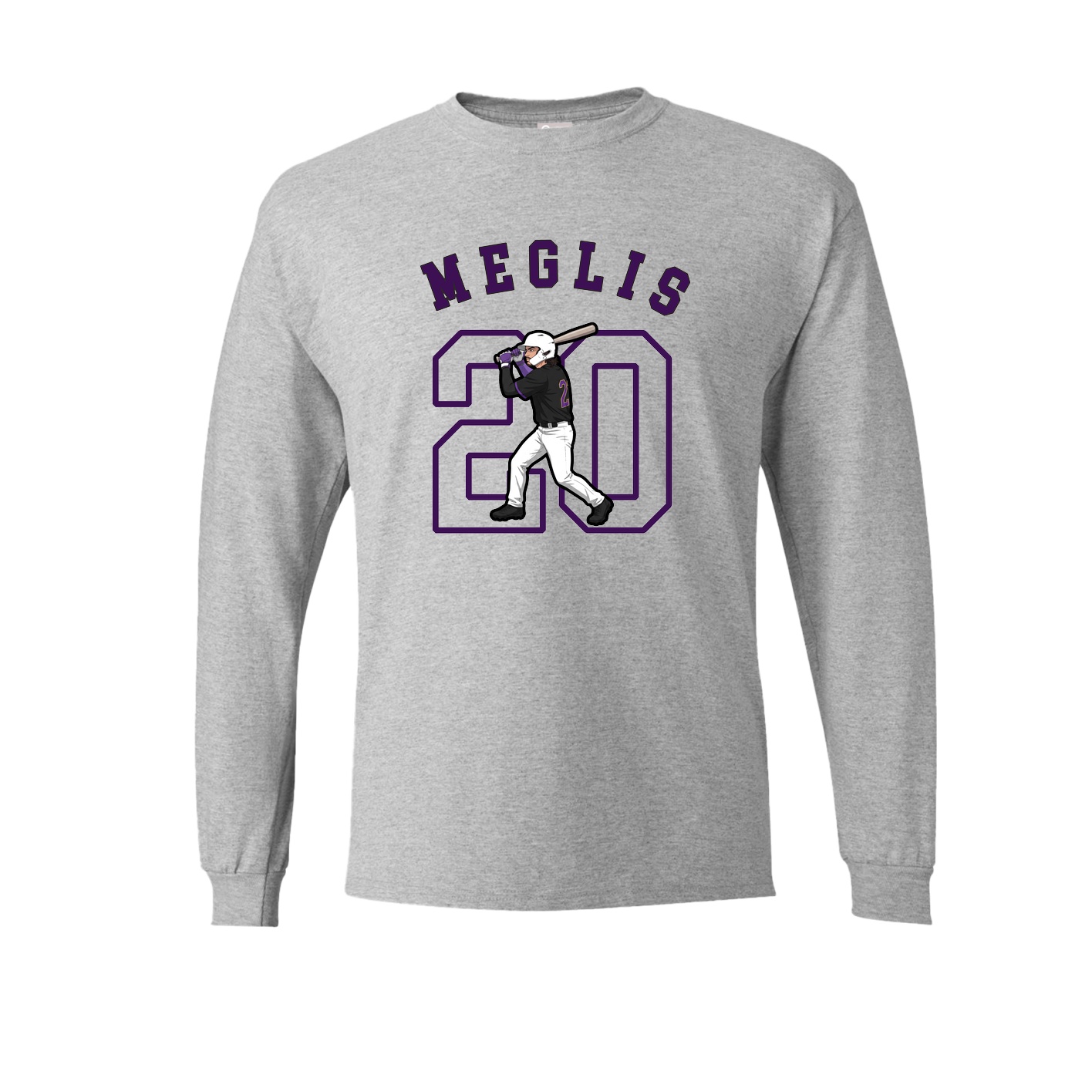 Long Sleeve Tee — Shirsey Arch in Grey