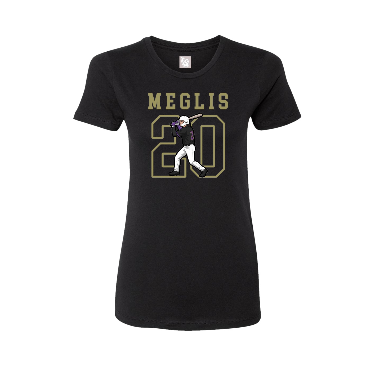Fitted Women's Tee — Shirsey in Black