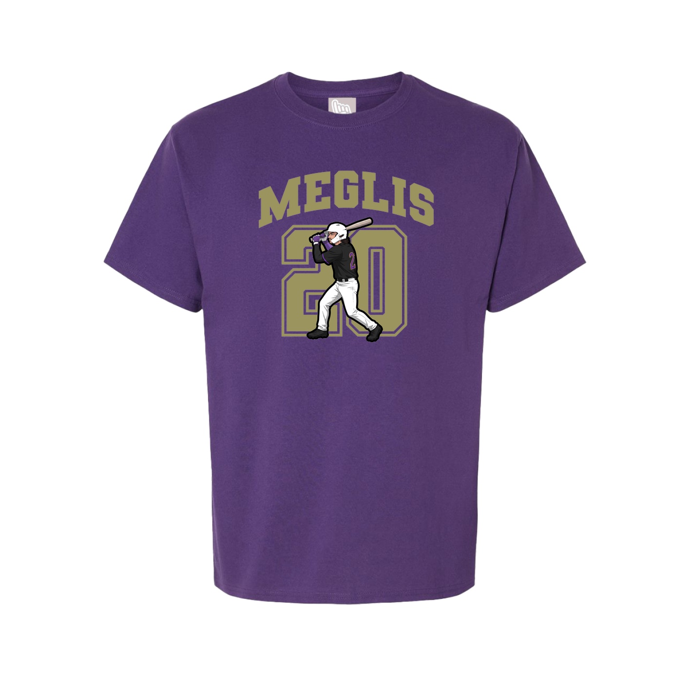 Tee — Number in Purple
