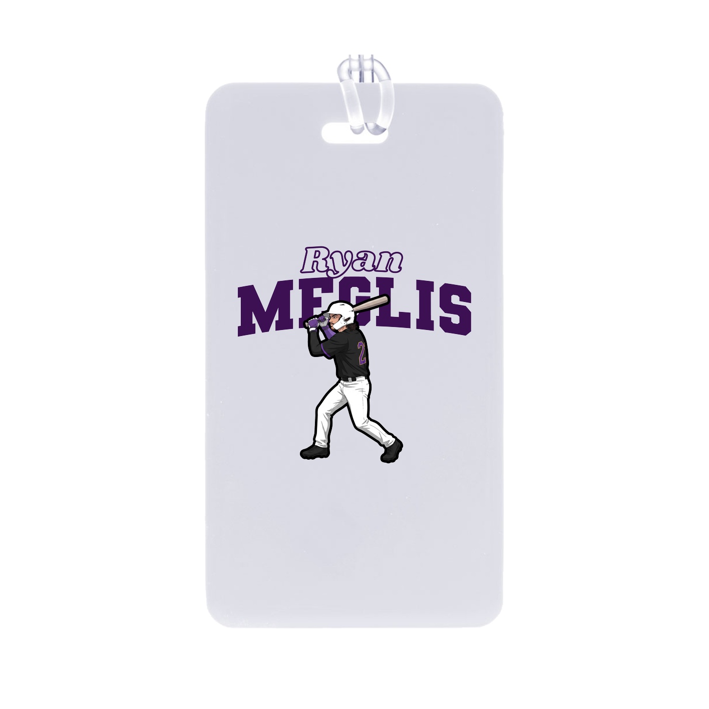 Bag Tag — Name Arch in Classic