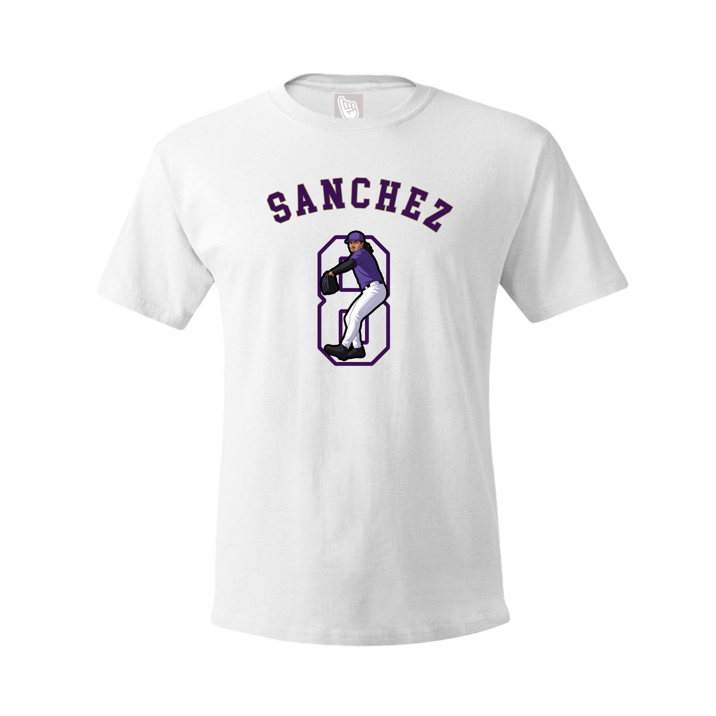 Tee — Shirsey Arch in White