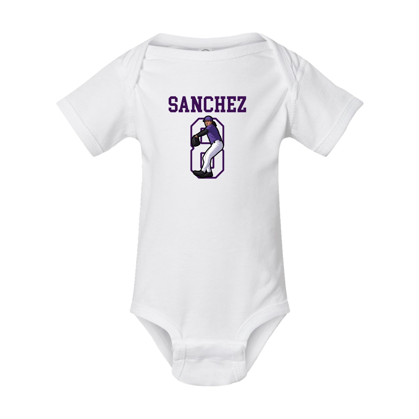 Baby Onesie — Shirsey in White